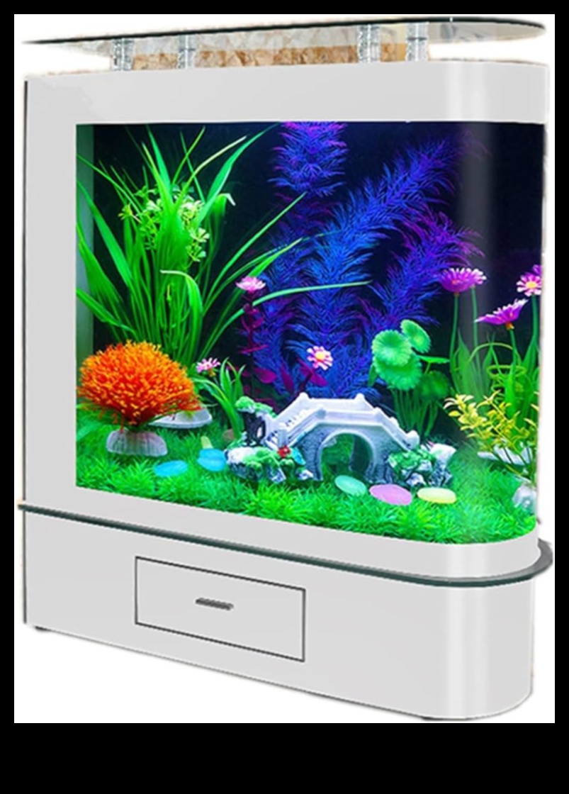 Akvārija aksesuāri Extravaganza Turpinājums: Elegances un stila pievienošana jūsu zivju tvertnei