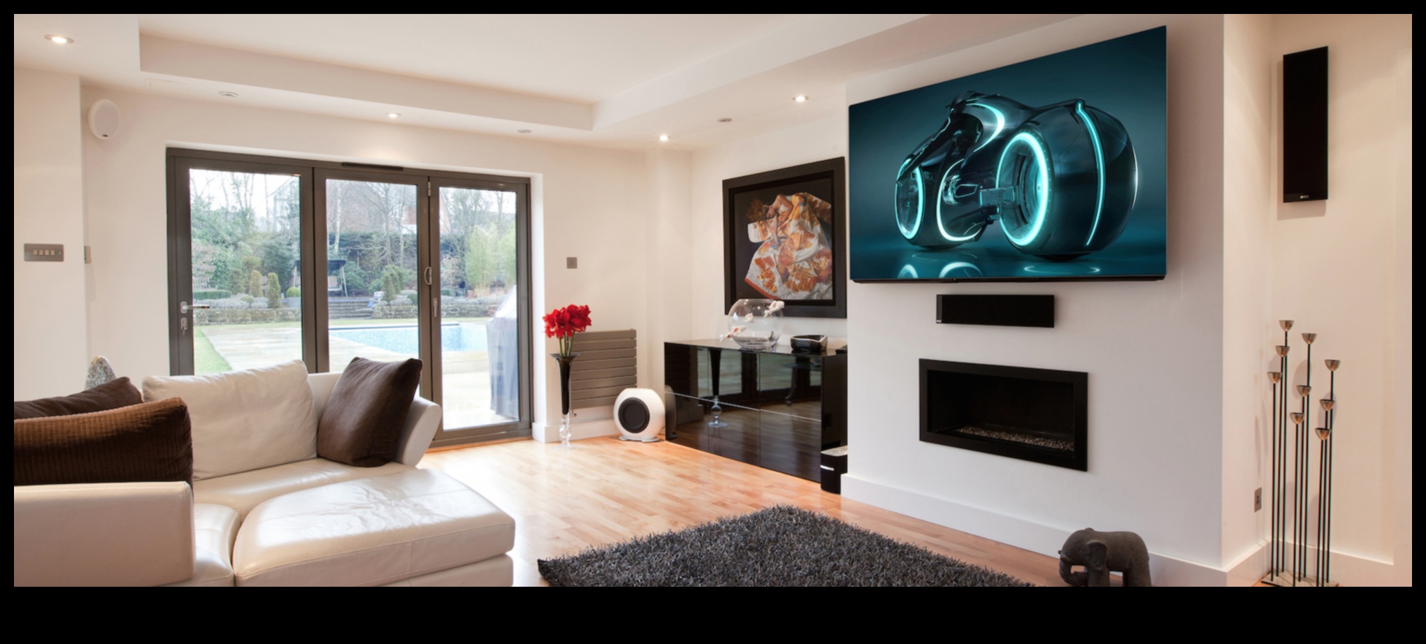 Audiovizuālā gaisotne: elektronika ideālas mājas atmosfēras radīšanai