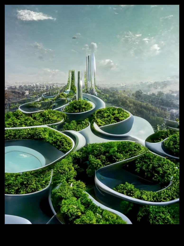 Pilsētas utopija: Futūristisku elementu izpēte arhitektūras dizainā