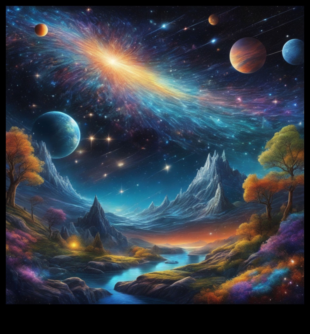 Zvaigžņotā Soiree Debesu svētki kosmosa nebeidzamajam skaistumam 2 Zvaigžņotā Soiree: Debesu svētki Kosmosa bezgalīgā skaistumā