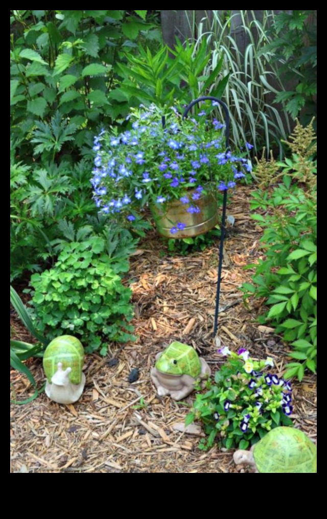 Whimsy in Bloom: DIY Ventures jautrai un unikālai dārza radīšanai