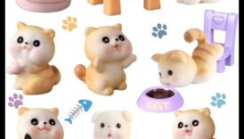 Maks mājdzīvnieku zeltījumi, sīki dekorācija mazu dzīvnieku klasiskam 5 Kabatas mājdzīvnieku rotājumi: sīki aksesuāri mazu dzīvnieku stilam