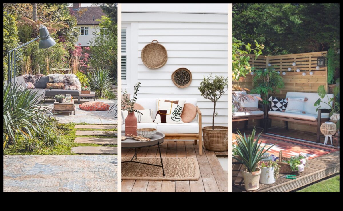 Dabas audekls: stilīgs dārza dekors katram gadalaikam